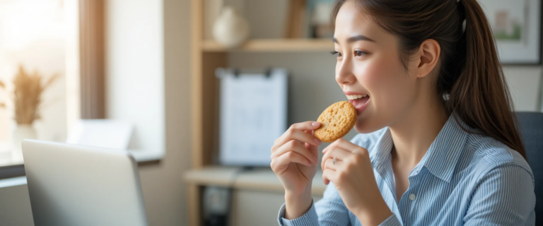 Do You Frequently Snack on Biscuits, Cakes, or Sweets at Work?